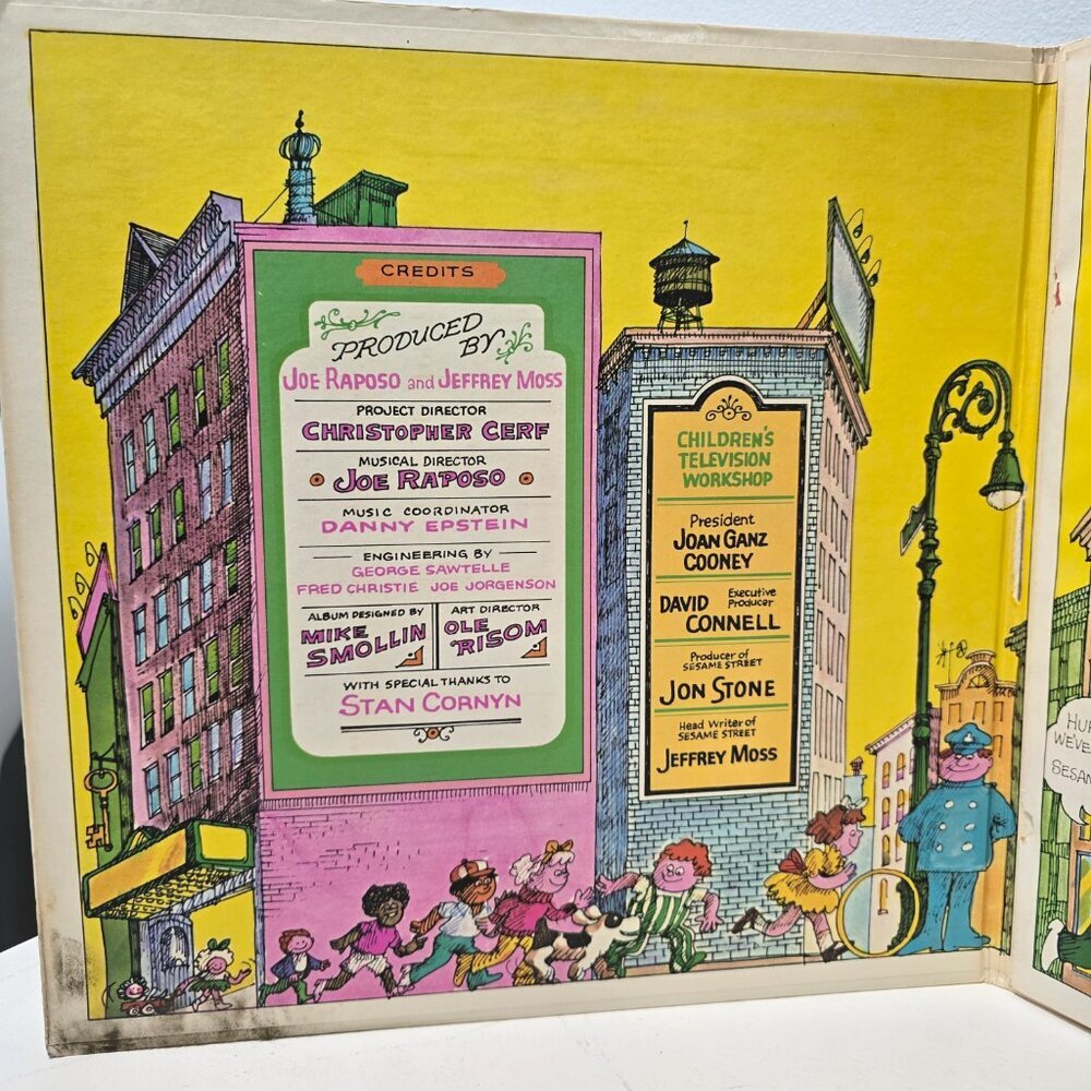 Sesame Street 2 - The Official Sesame Street Book‑and‑Record Album, Vinyl, 1971​ - Picture 4 of 12